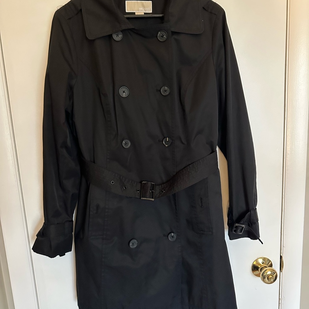 Black Women's Trench Coat